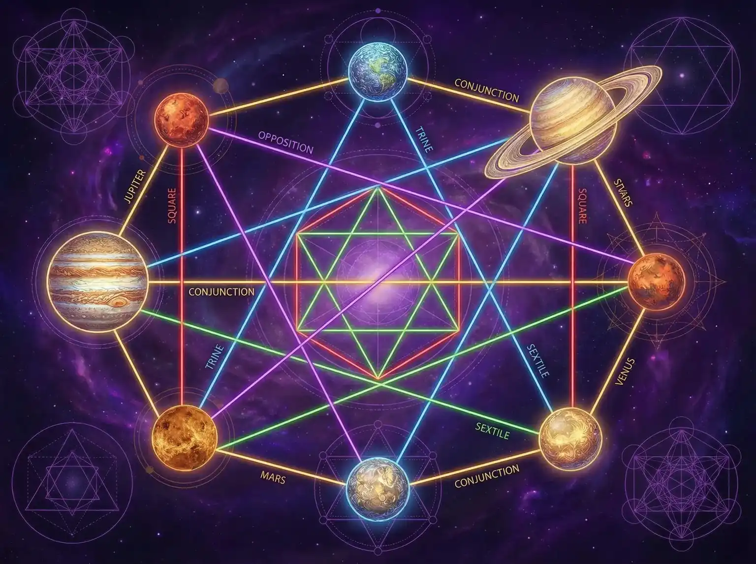 行星相位解读 - 公嗲嗯啊轻点公大ji巴 | 占星学进阶